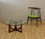 Oxblood Red 1960s European Mid Century Wood Coffee Table For Sale - Image 8 of 14