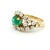 From Colombia’s rich jewelry tradition, this vintage 1960s cocktail ring dazzles with vibrant color and bold mid-century...