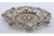 Silver Bowl with Central Bouquet of Roses and Floral Motifs For Sale - Image 5 of 7