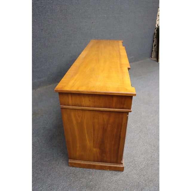 Henredon Neoclassical Style Cherry Credenza For Sale - Image 9 of 16