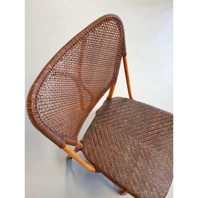 Wood Dining Chair by Yuzuru Yamakawa, Japan For Sale - Image 7 of 14