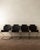 Italian Chrome and Cowhide Cantilever Dining Chairs, 1970s, Set of 4 For Sale - Image 4 of 18
