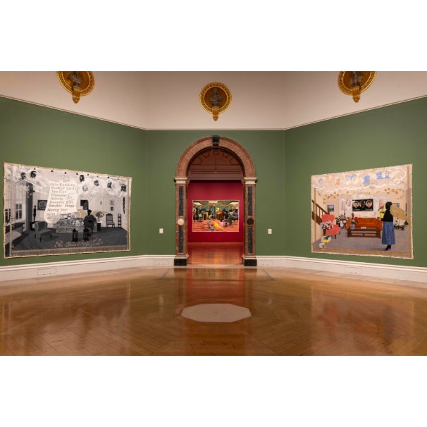 Black The Histories, by Kerry James Marshall, Royal Academy Museum, London Litho Exhibition Poster For Sale - Image 8 of 9