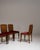 Set of Six 1940s Czech Amber Art Deco Dining Chairs For Sale In Greensboro - Image 6 of 15