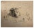 Eugene le Poittevin, Satirical Figures, China Ink Drawing, 19th Century For Sale