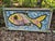 Mary Teeter Maine Self Taught Artist Button Art of Fish For Sale - Image 9 of 10