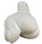 1980s Vintage Abstract Carved Stone Sculpture Reclining Woman Modernist For Sale - Image 5 of 6