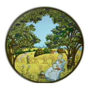 Heinrich Germany Villeroy & Boch "Herbst" Collector Porcelain Decorative Plate