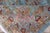 Blue Background Antique Persian Mohajerah Rug With Salmon, Blue, Green, and Red For Sale - Image 14 of 15