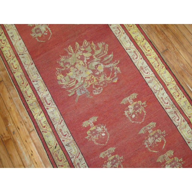 Early 21st Century Antique Turkish Melas Runner - 3'6" x 12'9" For Sale - Image 5 of 6