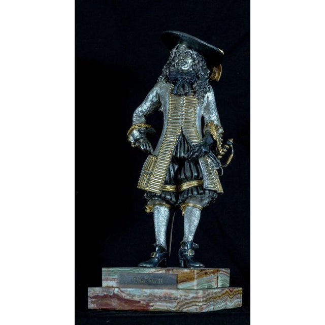 Birmingham Mint British Monarchs Bronze Figures by Anna Danesin, 1980s, Set of 4 For Sale - Image 10 of 18