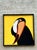 Infuse your space with vibrant color and artistic charm through this vintage framed toucan textile art, a beautifully...