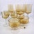 1960s Mid-Century Modern Bohemia Crystal Amber Stemware Service for Four - 12 Pieces For Sale - Image 11 of 14