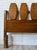 Mid-Century Modern Mid Century Modern Walnut and Burl King Size Headboard For Sale - Image 3 of 4