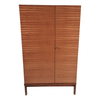 Vintage Wardrobe in Beech, 1970s For Sale