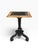 Traditional Antique Ebony & Giltwood Marble Top Tripod Pedestal Table For Sale - Image 3 of 6