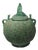 Mexican Green Lidded Pot For Sale