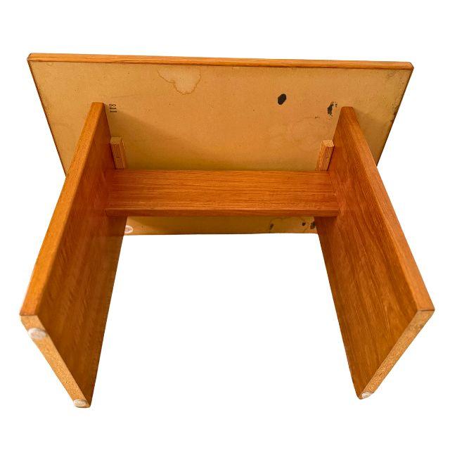 Mid-Century, Danish, Gangsø Møbler, Teak End Table, Made in Denmark For Sale - Image 9 of 18