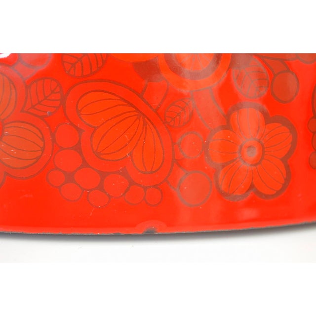 1960s Enameled Ceiling Lamp by Kaj Franck for Fog & Mørup & Arabia, 1970s For Sale - Image 5 of 6