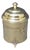 Edwardian Brass Coal Bin with Lid and Decorative Handles, 1900 For Sale
