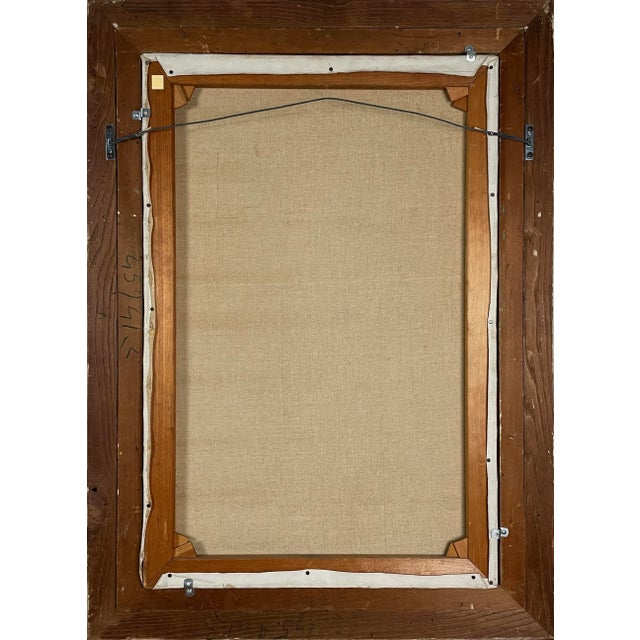 Wood Frederick Robbins Childs (1908-1978) Untitled Modernist Still Life, Signed (1955, Oil on Canvas) For Sale - Image 7 of 8