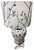 This Italian-made ceramic table lamp captures the timeless charm of Mediterranean artisan craft with a classic Chinoiserie...