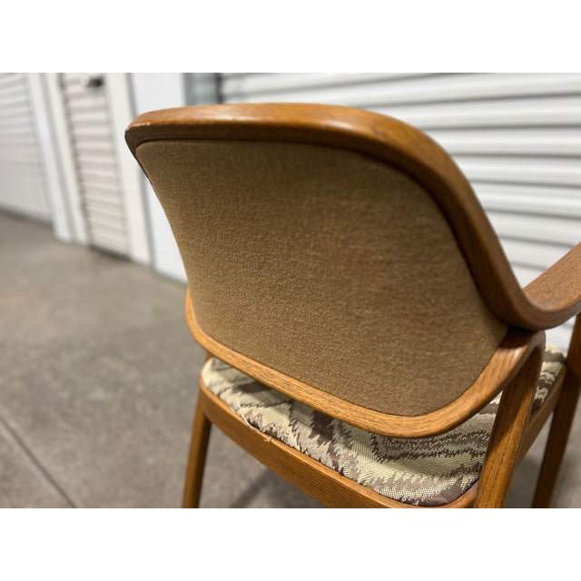 Knoll Vintage Bentwood Armchair, Don Petit for Knoll Circa 1970s For Sale - Image 4 of 11