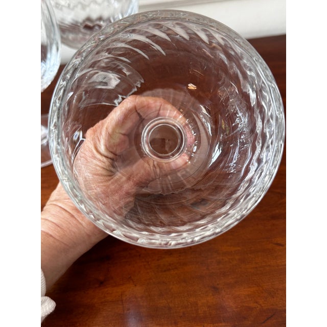 2000 - 2009 William Yeoward 'Jocasta' Water Goblets, Balloon Glasses, Set of 4 For Sale - Image 5 of 11