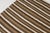 Textile Oushak Anatolian Stripe Kilim Rug For Sale - Image 7 of 9