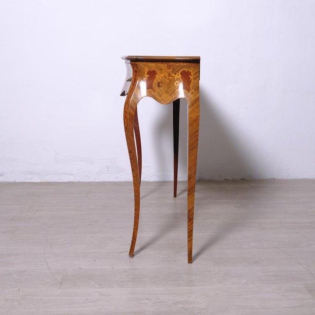 Louis XV Style Wooden Console Table, 1950s For Sale - Image 13 of 18