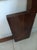 Vintage Asian Inspired Queen Size Wooden Headboard Dark Wood Tone For Sale In Naples, FL - Image 6 of 9