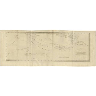 Antique Map of New Guinea and New Britain by P. Carteret, 1773 For Sale