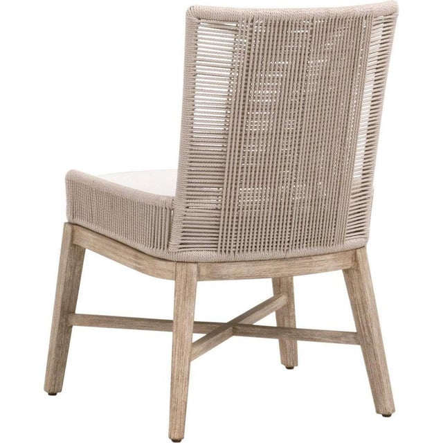 2020s Essentials For Living Overlay Fabric Dining Chairs - Set of 2 For Sale - Image 5 of 9