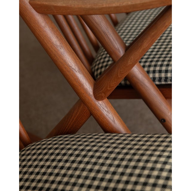 Vintage Danish Teak Rocking Chairs by Frank Reenskaug for Bramin, 1950s, Set of 2 For Sale - Image 13 of 18