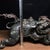 Bronze Pair of Large Bronze Guardian Lion Incense Burners – 15" Foo Dog Censers With Ball & Cub For Sale - Image 8 of 9