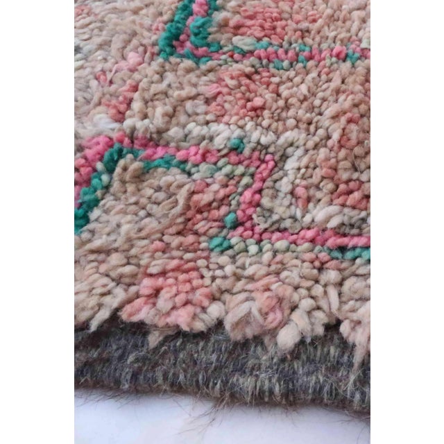 1980s Moroccan Vintage Handwoven Rug - 5'4" X 12'6" Ft For Sale - Image 5 of 6