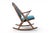 Mid-Century Modern Mid 20th Century Attributed to Frank Reenskaug Model 182 Rocking Chair in Solid Afromosia For Sale - Image 3 of 10