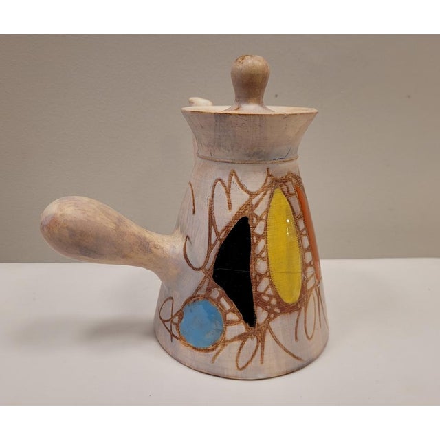 Coffee and Tea Service from Vallauris Ceramics, 1950s, Set of 15 For Sale - Image 11 of 18