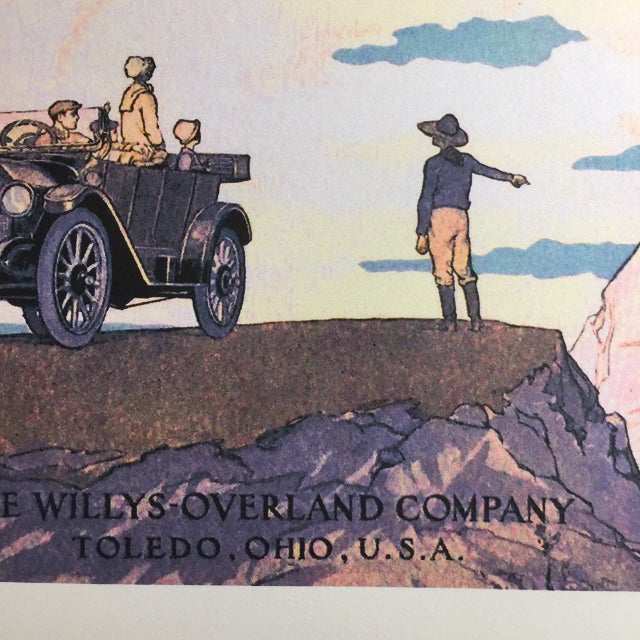 1920s Overland Jeep Willys-Overland Co. Digital Print Limited edition of 100 prints printed 7 x 9" on ultra premium...