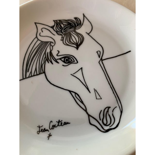 Vintage Jean Cocteau S O D I A Editions D Art Horse Plate Chairish