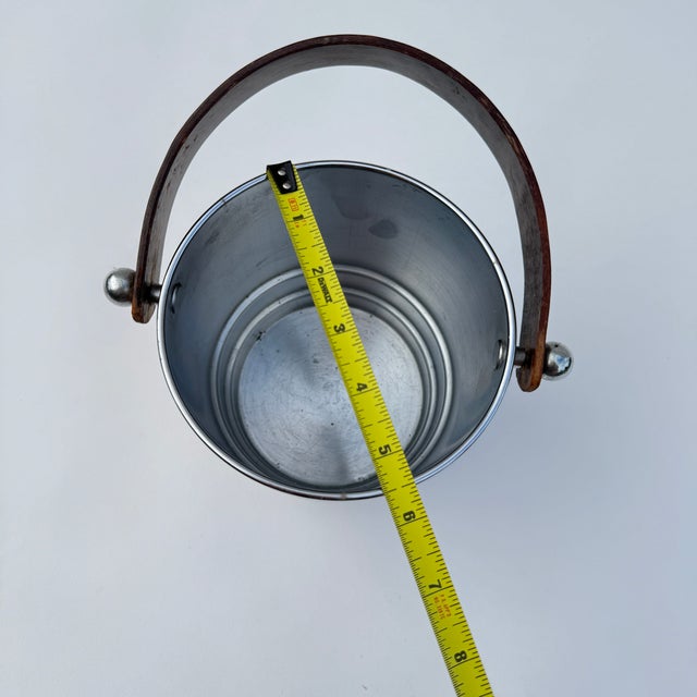 Art Deco Manning Bowman Chrome Ice Bucket For Sale - Image 10 of 10