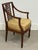French Pair of Antique Regency Style Armchairs With Trellis Back For Sale - Image 3 of 8
