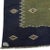 Traditional Oversized Vintage Dhurrie Solid Rug in Green With Blue Border | Rug & Kilim For Sale - Image 3 of 5