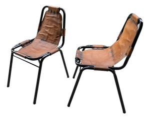 Chairs by Charlotte Perriand for Les Arcs, 1970s, Set of 2