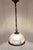 Antique Ceiling Lamp with Glass Shade and Brass Mounting, 1900s For Sale - Image 3 of 9