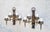 Gold Brutalist Wall Lamps, Italy, 1960s, Set of 2 For Sale - Image 8 of 12