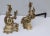 1950s French Brass Andirons - A Pair For Sale - Image 9 of 13