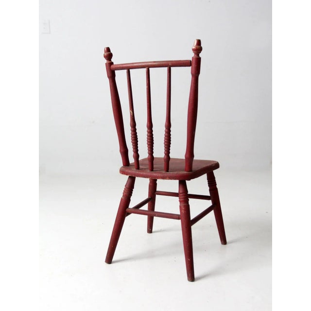 Antique Children's Chair For Sale - Image 4 of 9