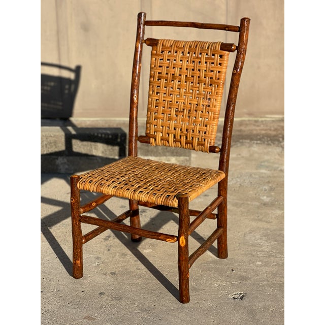 Hickory Wood Chair from Old Hickory Company, USA, 1960s For Sale - Image 4 of 4