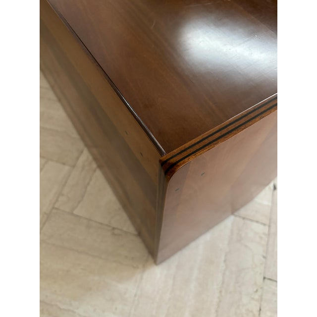 Wooden and Leather Artona Sideboard by Afra & Tobia Scarpa for Maxalto, Italy, 1970s For Sale - Image 18 of 18